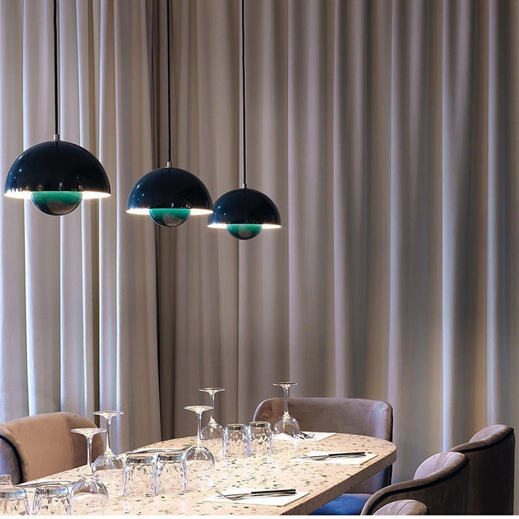 Danish Flower Bud Pendant Light