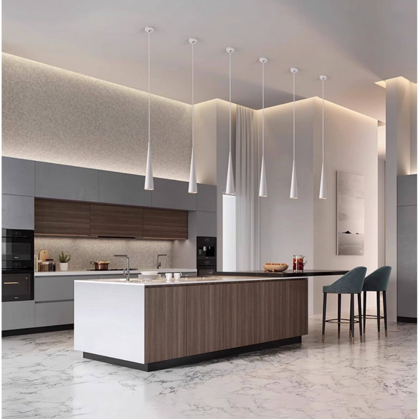 Linea Aluminum Pendant Light