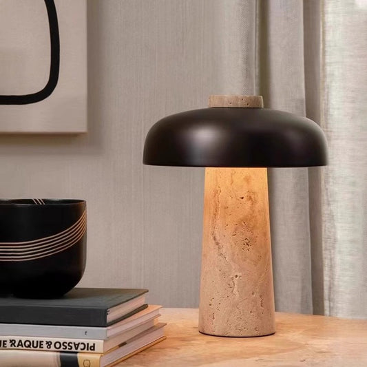 Rechargeable Dimmable Mushroom Table Lamp