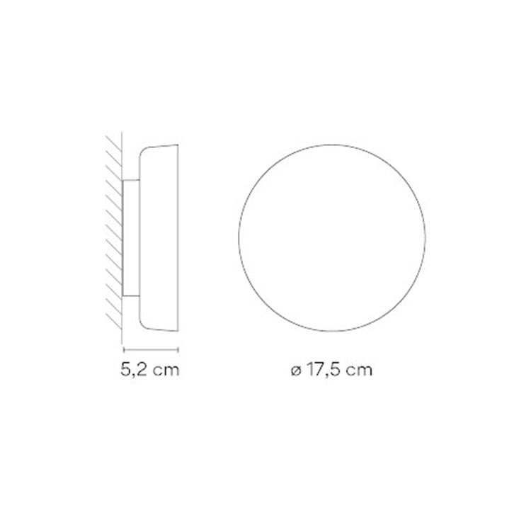 Aurora Disc Wall Light