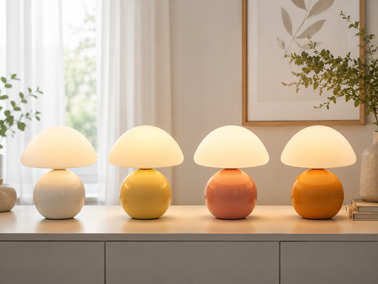 Cerelia Ceramic Mushroom Lamp