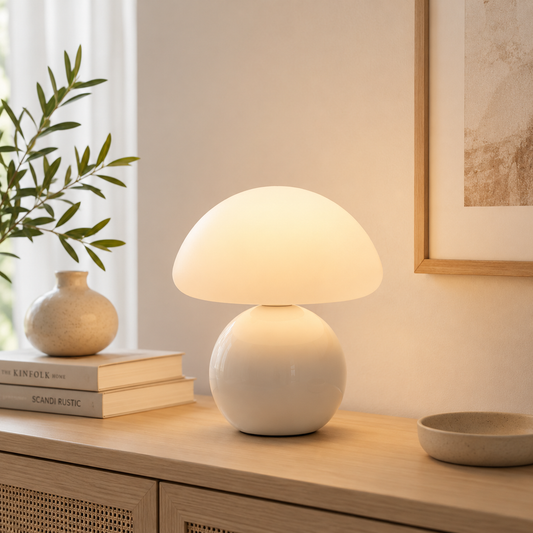 Cerelia Ceramic Mushroom Lamp