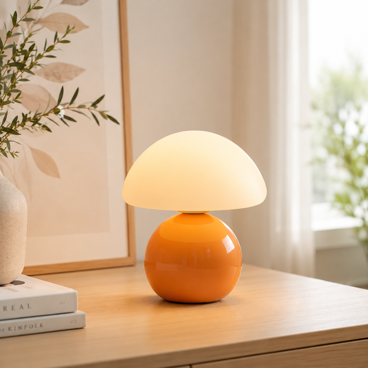 Cerelia Ceramic Mushroom Lamp