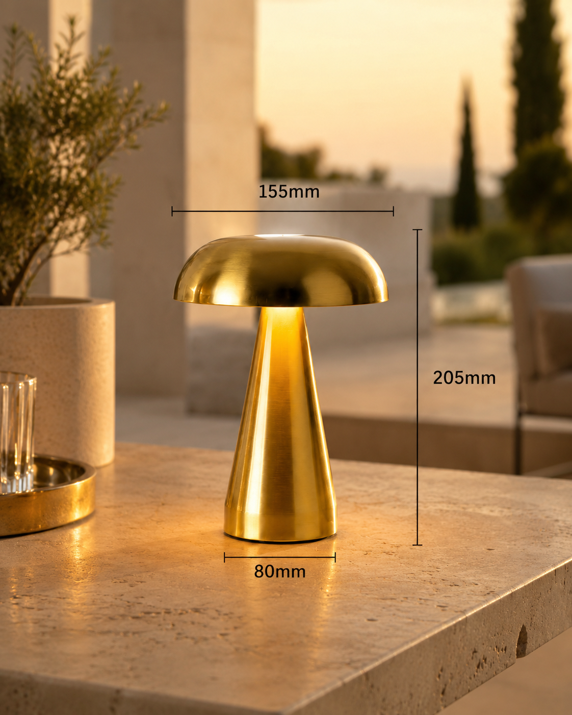 Luxe-Mushroom-Table-Lamp