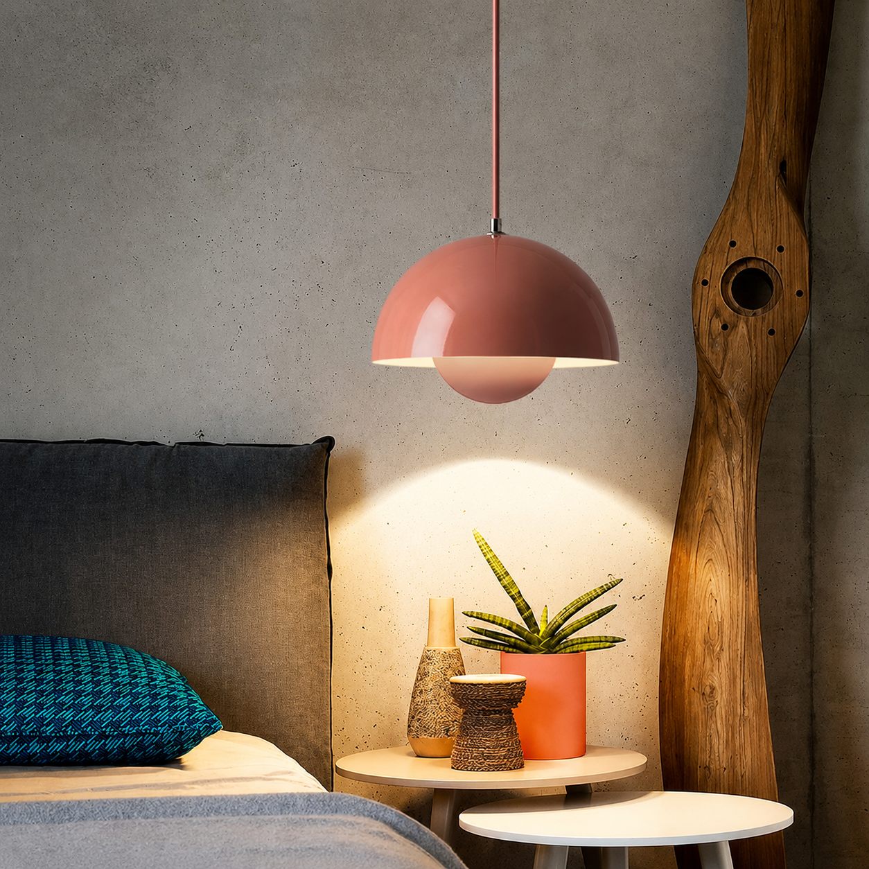 Mushroom-Bud-Pendant-Light