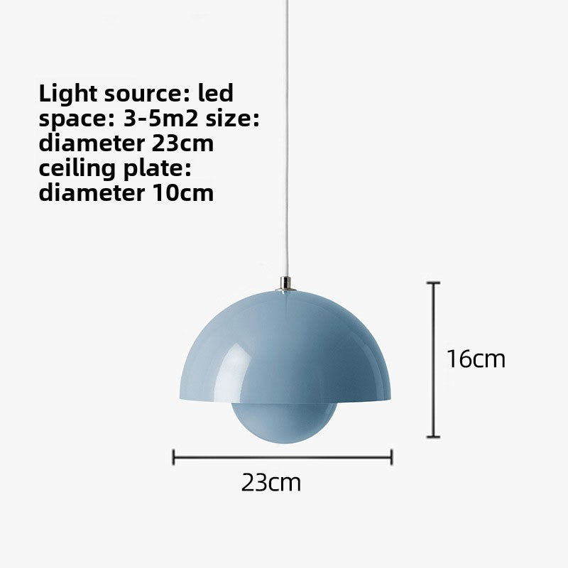 Danish Flower Bud Pendant Light