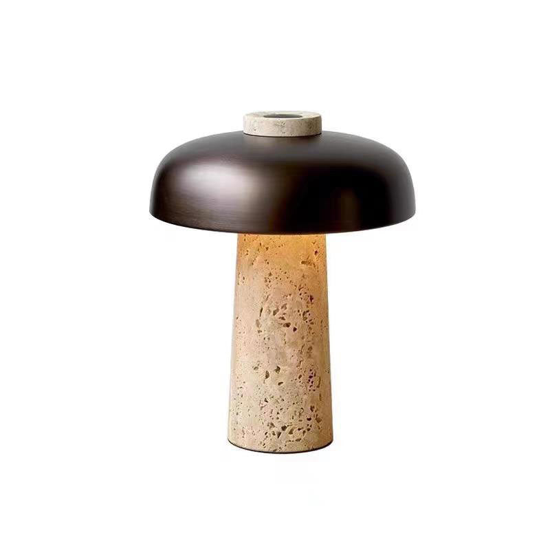 Rechargeable Dimmable Mushroom Table Lamp