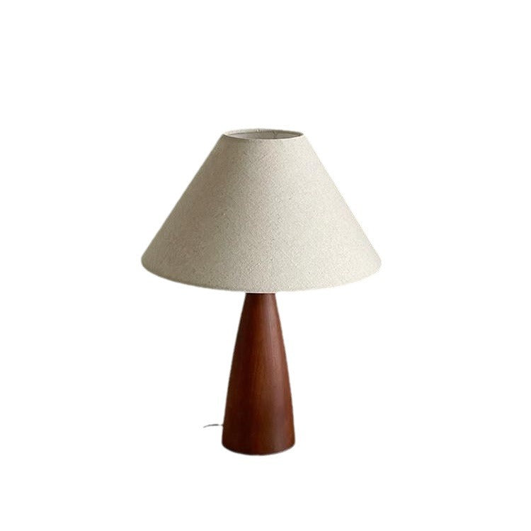 Linen Cone Table Lamp